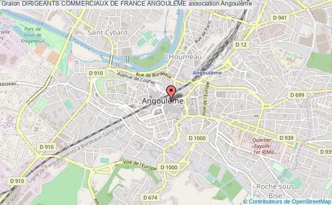 plan association Dirigeants Commerciaux De France Angouleme Angoulême