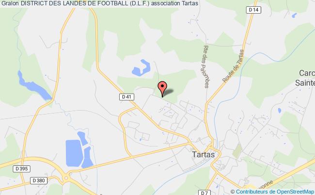 district des landes de football