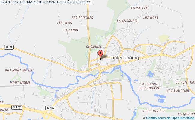 plan association Douce Marche Châteaubourg