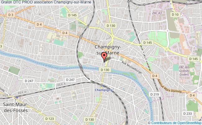 plan association Dtc Prod Champigny-sur-Marne