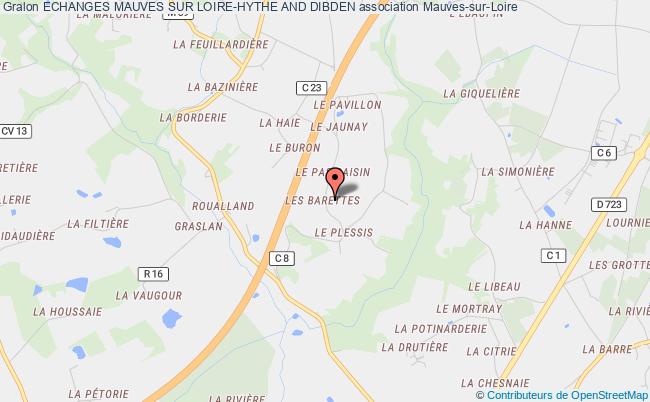 plan association Echanges Mauves Sur Loire-hythe And Dibden Mauves-sur-Loire