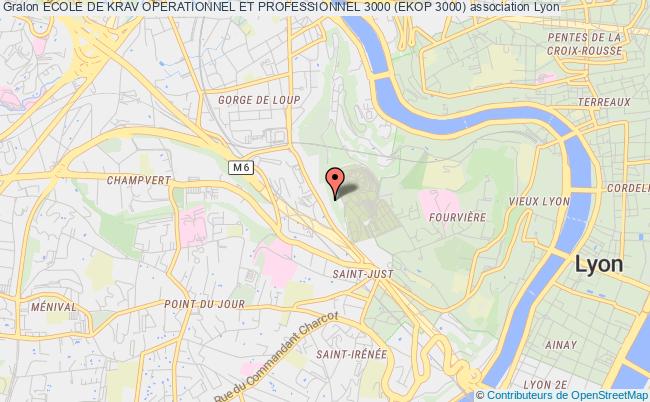 plan association Ecole De Krav Operationnel Et Professionnel 3000 (ekop 3000) Lyon