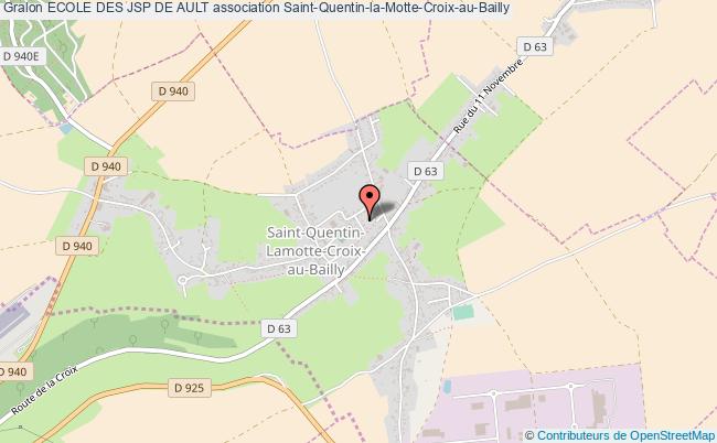 plan association Ecole Des Jsp De Ault Saint-Quentin-la-Motte-Croix-au-Bailly