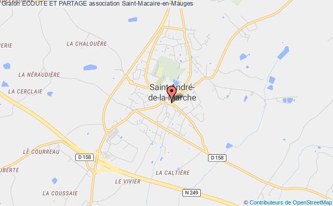 plan association Ecoute Et Partage Saint-Macaire-en-Mauges