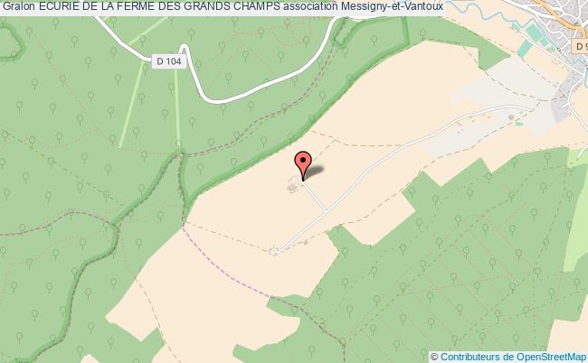 plan association Ecurie De La Ferme Des Grands Champs Messigny-et-Vantoux