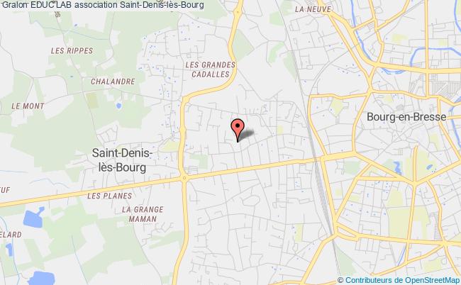 plan association Educ'lab Saint-Denis-lès-Bourg