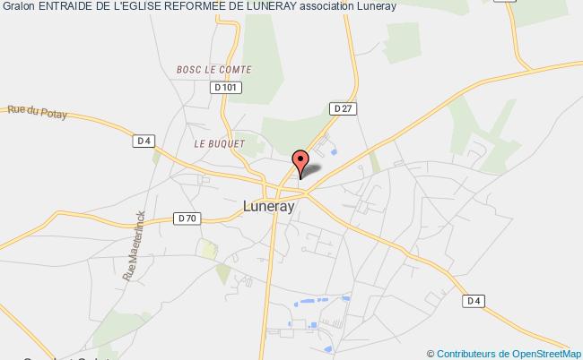 plan association Entraide De L'eglise Reformee De Luneray Luneray
