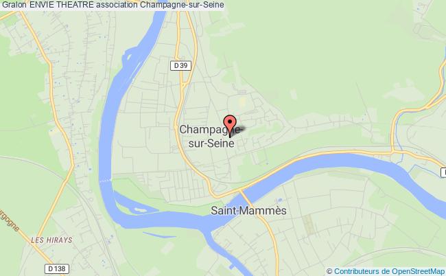 plan association Envie Theatre Champagne-sur-Seine