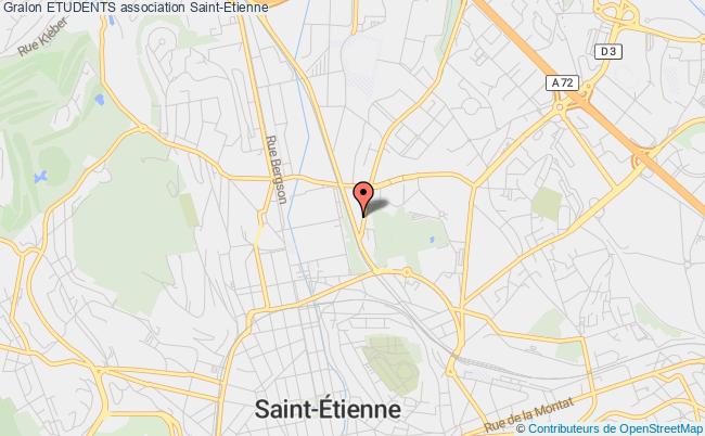 plan association Etudents Saint-Étienne