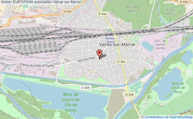 plan association Eur'opera Vaires-sur-Marne