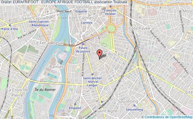 plan association Eurafrifoot : Europe Afrique Football Toulouse