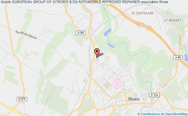 EUROPEAN GROUP OF CITROEN & DS AUTOMOBILE APPROVED REPAIRER