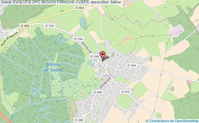 plan association Evolutis Dpc Region Franche-comte Saône