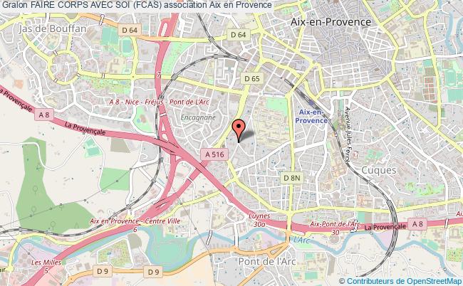 plan association Faire Corps Avec Soi (fcas) Aix-en-Provence