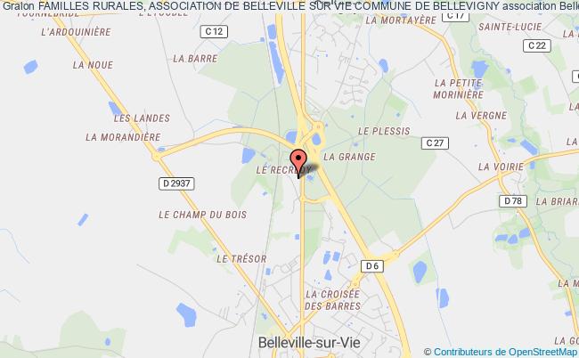 FAMILLES RURALES, ASSOCIATION DE BELLEVILLE SUR VIE COMMUNE DE BELLEVIGNY