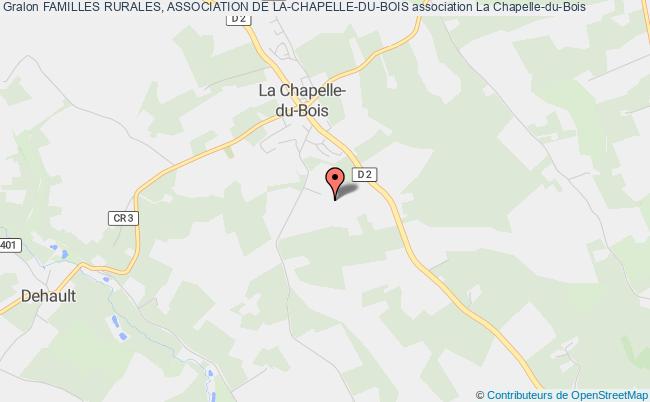 FAMILLES RURALES, ASSOCIATION DE LA-CHAPELLE-DU-BOIS