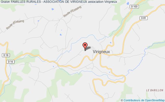 plan association Familles Rurales - Association De Virigneux Virigneux