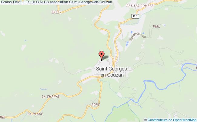 plan association Familles Rurales Saint-Georges-en-Couzan
