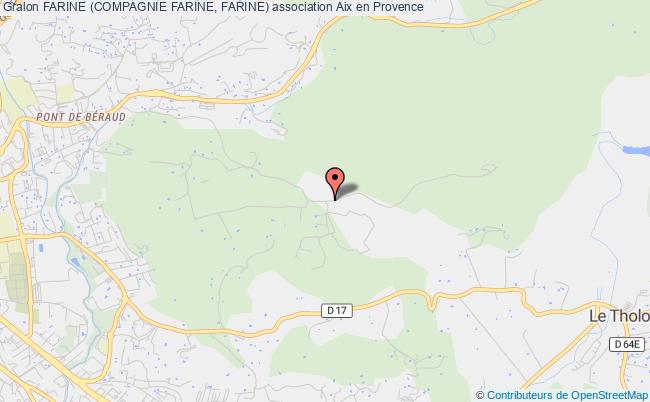 plan association Farine (compagnie Farine, Farine) Aix-en-Provence