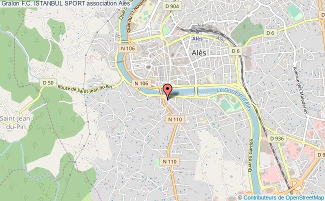 plan association F.c. Istanbul Sport Alès