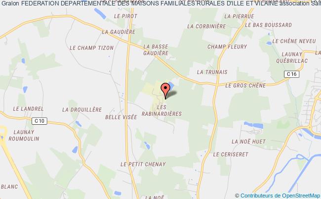plan association Federation Departementale Des Maisons Familiales Rurales D'ille Et Vilaine Saint-Grégoire