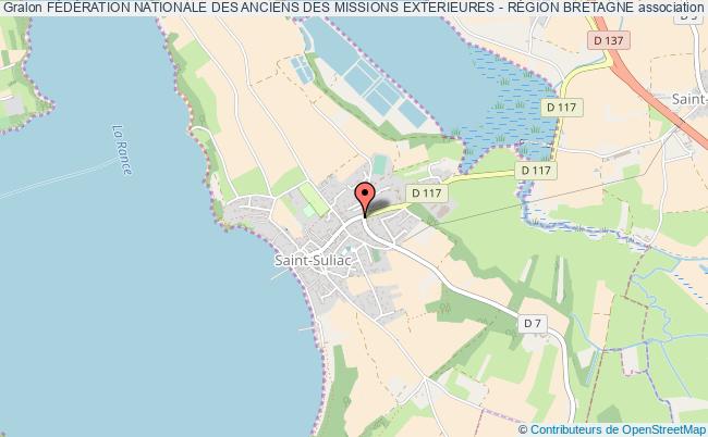 plan association FÉdÉration Nationale Des Anciens Des Missions Exterieures - RÉgion Bretagne Saint-Suliac