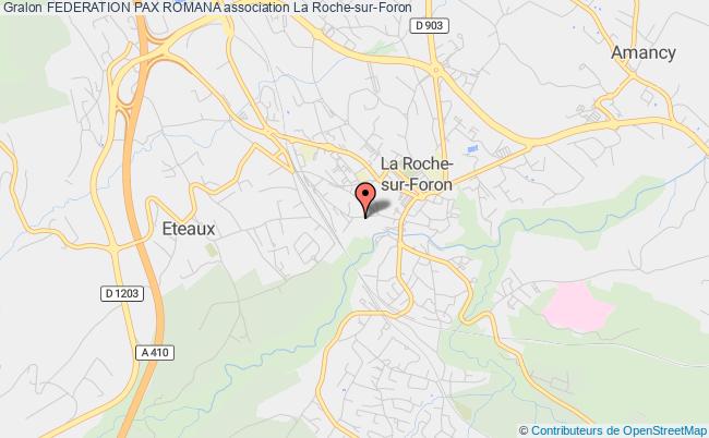 plan association Federation Pax Romana La    Roche-sur-Foron