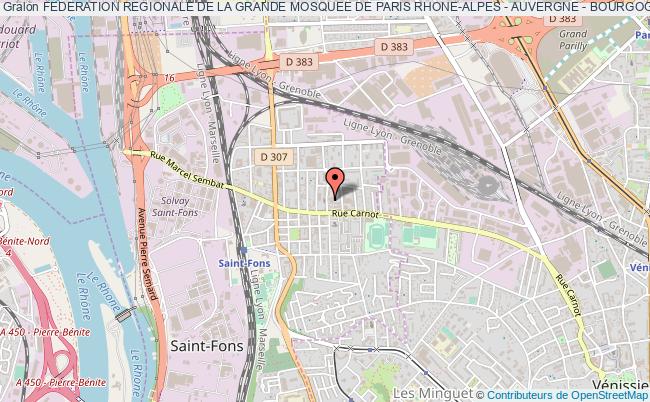 FEDERATION REGIONALE DE LA GRANDE MOSQUEE DE PARIS RHONE-ALPES - AUVERGNE - BOURGOGNE