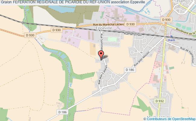 plan association Feferation Regionale De Picardie Du Ref-union Eppeville