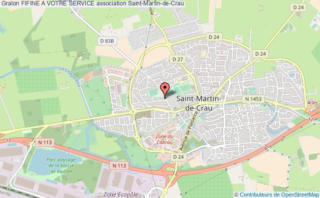 plan association Fifine A Votre Service Saint-Martin-de-Crau