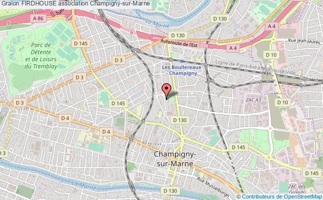plan association Firdhouse Champigny-sur-Marne