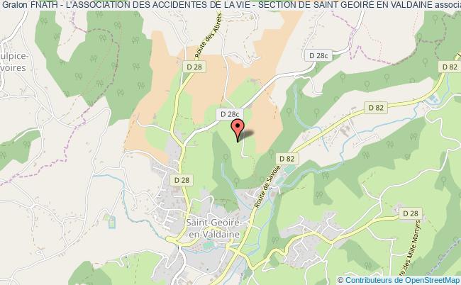 FNATH - L'ASSOCIATION DES ACCIDENTES DE LA VIE - SECTION DE SAINT GEOIRE EN VALDAINE