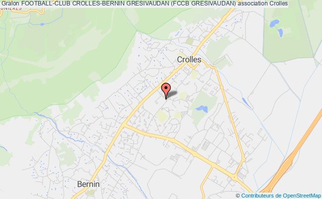 FOOTBALL-CLUB CROLLES-BERNIN GRESIVAUDAN (FCCB GRESIVAUDAN)