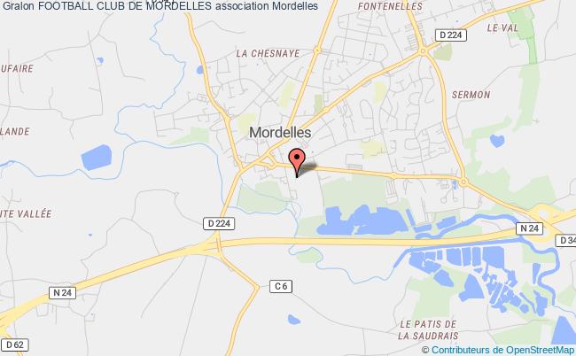 plan association Football Club De Mordelles Mordelles