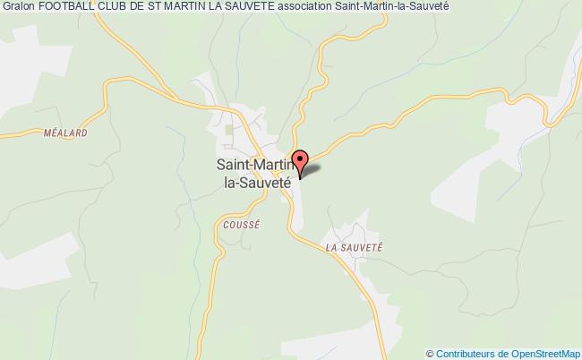 FOOTBALL CLUB DE ST MARTIN LA SAUVETE