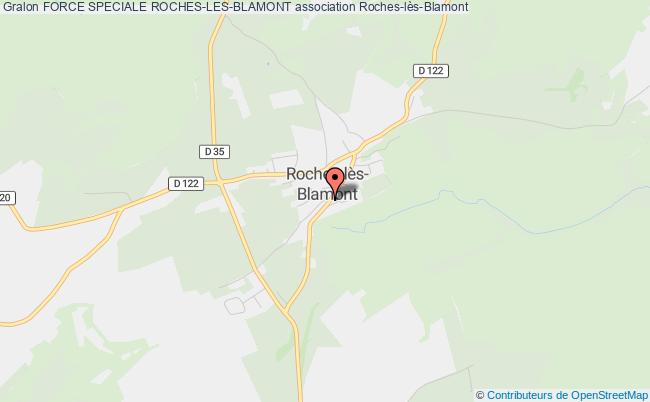 FORCE SPECIALE ROCHES-LES-BLAMONT