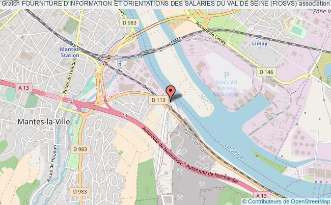 plan association Fourniture D'information Et Orientations Des Salaries Du Val De Seine (fiosvs) Mantes-la-Ville