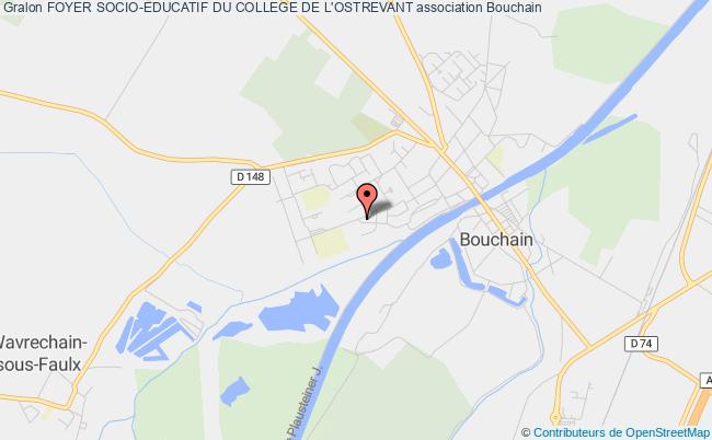 plan association Foyer Socio-educatif Du College De L'ostrevant Bouchain