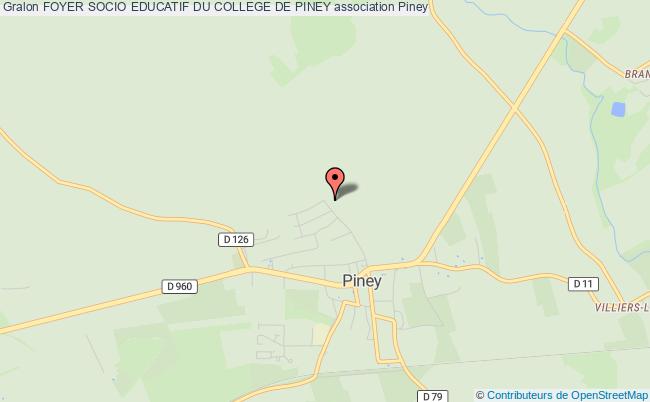 plan association Foyer Socio Educatif Du College De Piney Piney
