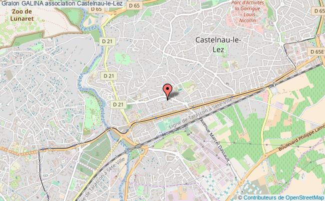 plan association Galina Castelnau-le-Lez