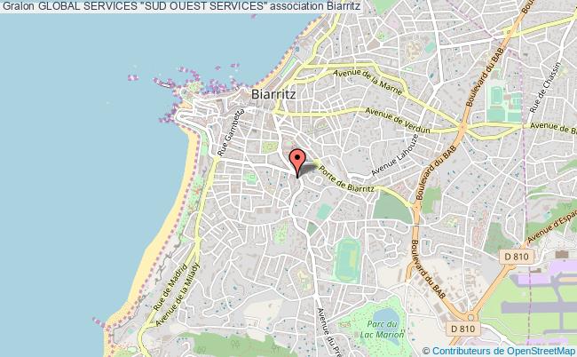 plan association Global Services "sud Ouest Services" Biarritz