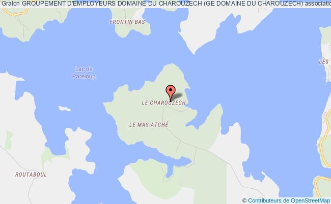 plan association Groupement D'employeurs Domaine Du Charouzech (ge Domaine Du Charouzech) Salles-Curan