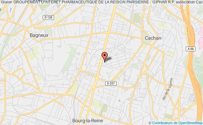 plan association Groupement D'interet Pharmaceutique De La Region Parisienne - Giphar R.p. Cachan