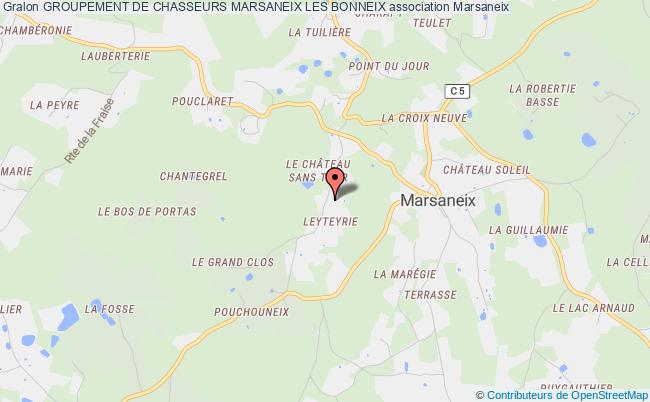 GROUPEMENT DE CHASSEURS MARSANEIX LES BONNEIX