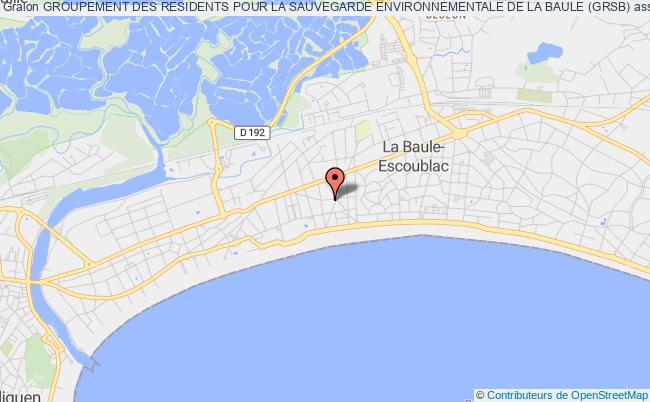 GROUPEMENT DES RESIDENTS POUR LA SAUVEGARDE ENVIRONNEMENTALE DE LA BAULE (GRSB)