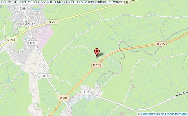 plan association Groupement Sanglier Monts-per-riez Le    Perrier