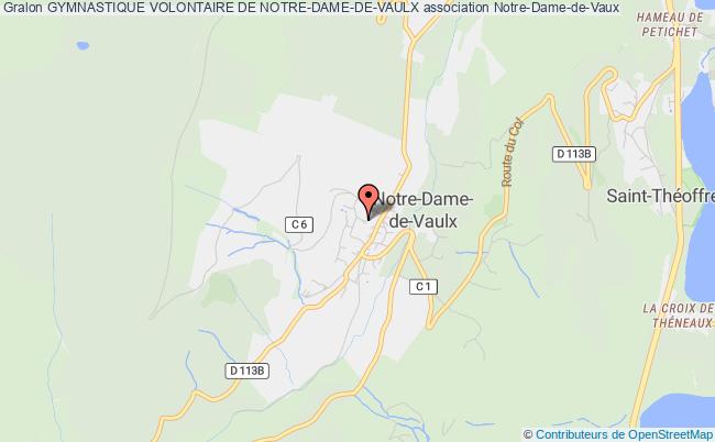 GYMNASTIQUE VOLONTAIRE DE NOTRE-DAME-DE-VAULX