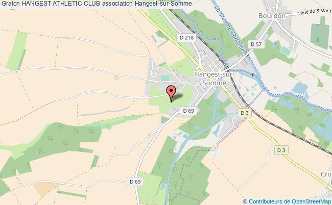 plan association Hangest Athletic Club Hangest-sur-Somme