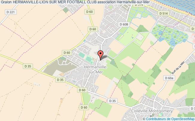 plan association Hermanville-lion Sur Mer Football Club Hermanville-sur-Mer