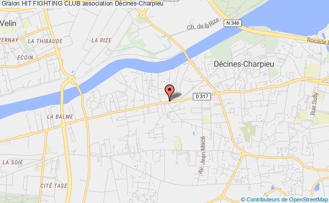 plan association Hit Fighting Club Décines-Charpieu